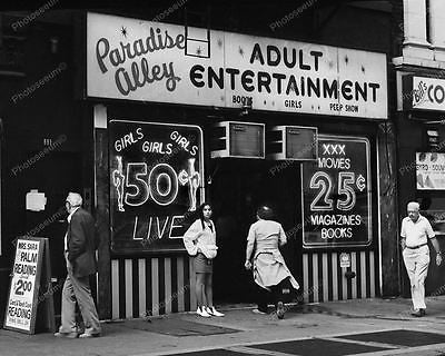 Peep Show Adult Store Window Vintage 8x10 Reprint Of Old Photo - Photoseeum