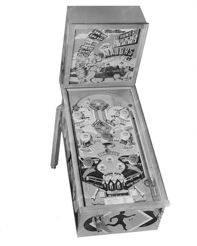 Chicago Coin Majors of '49 Pinball Machine 8x10 Reprint Of Old Photo - Photoseeum