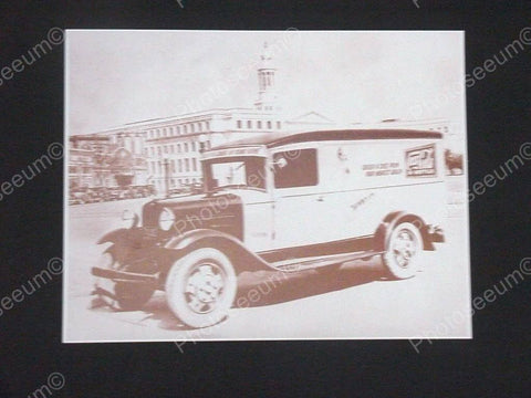 Coca Cola No 16 Delivery Truck Colorado Vintage Sepia Card Stock Photo 1930s - Photoseeum