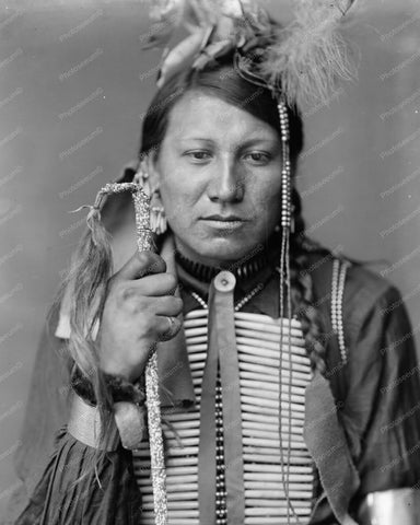 Amos Little A Sioux Indian 8x10 Reprint Of Old Photo - Photoseeum