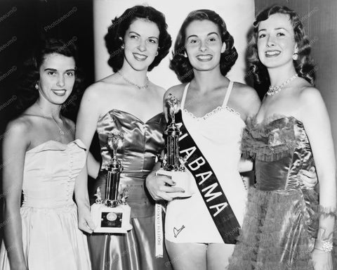 Miss America Pageant Contestants 1950s 8x10 Reprint Of Old Photo - Photoseeum
