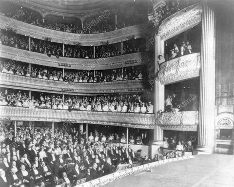 Audience In Majestic Opera House 8x10 Reprint Of Old Photo - Photoseeum