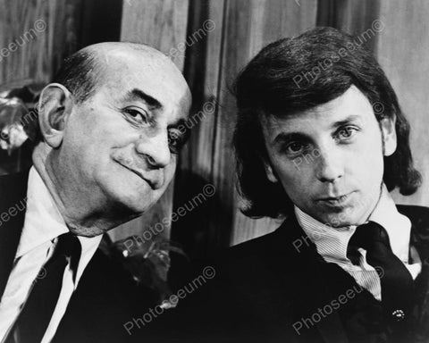 Comic Myron Cohen With Phil Spector Vintage 8x10 Reprint Of Old Photo - Photoseeum