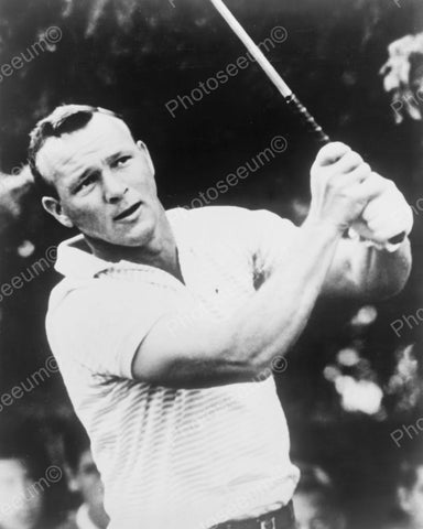 Arnold Palmer Playing Golf Vintage 8x10 Reprint Of Old Photo - Photoseeum