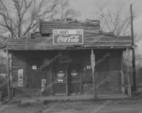 Colemans Cafe Vintage 8x10 Reprint Of Old Photo - Photoseeum