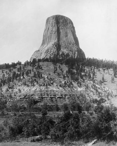 Devils Tower In Wyoming 1890s 8x10 Reprint Of Photo - Photoseeum