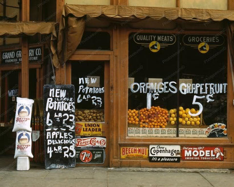 Grocery Store | Signs | Pepsi Cola | 8x10 Reprint Of Old Photo - Photoseeum