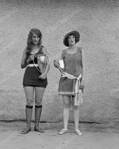 Beauty Contest Winners 1922 Vintage 8x10 Reprint Of Old Photo - Photoseeum