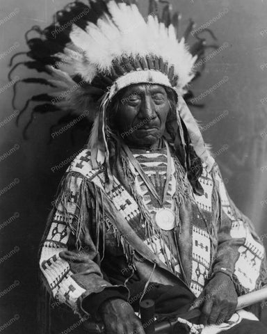 Chief Red Cloud An Indian Vintage 8x10 Reprint Of Old Photo - Photoseeum