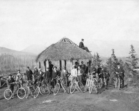 Bicycle Bike Club 1895 Vintage 8x10 Reprint Of Old Photo - Photoseeum