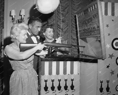 United Deluxe Carnival Shooting Gallery 1954 8x10 Reprint Of Photo - Photoseeum