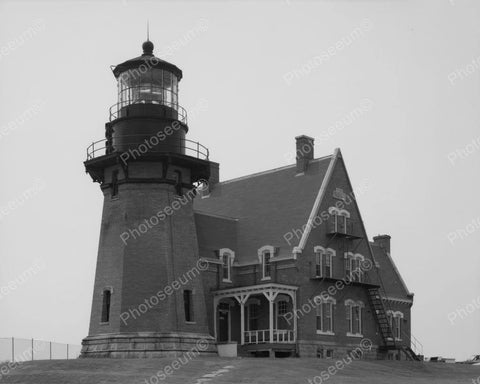 Abandoned Lighthouse Vintage 8x10 Reprint Of Old Photo 1 - Photoseeum