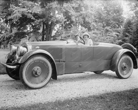 Packard Roadster 1920s Vintage Car 8x10 Reprint Of Old Photo - Photoseeum