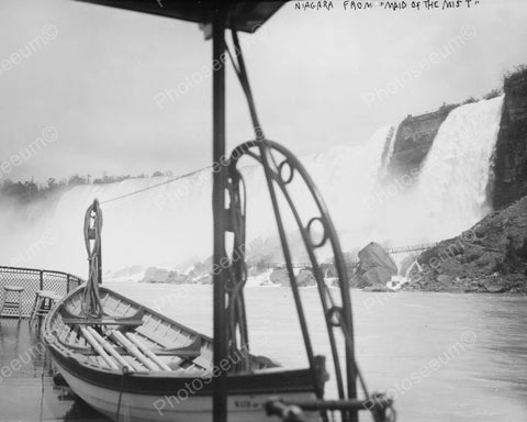 Maid Of The Mist Niagara Falls Vintage 8x10 Reprint Of Old Photo 6 - Photoseeum