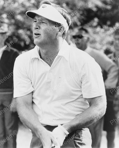 Arnold Palmer Watching The Flight Of His Ball Vintage 8x10 Reprint Of Old Photo - Photoseeum