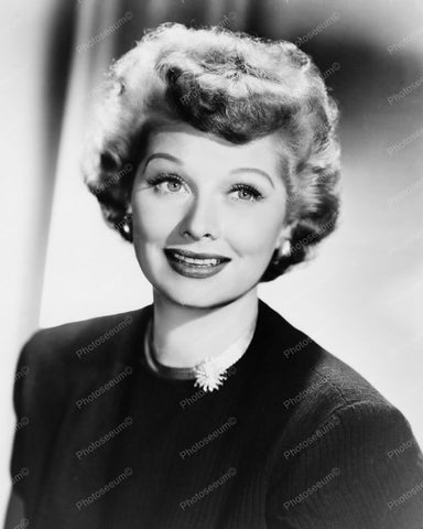 Lucille Ball Happy Portrait  8x10 Reprint Of Old Photo - Photoseeum