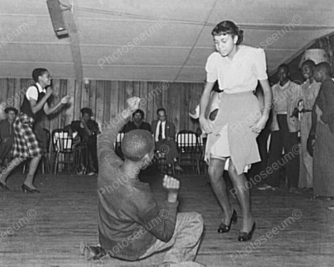 Black Man Gets Down At Juke Joint Dance! 8x10 Reprint Of Old Photo - Photoseeum