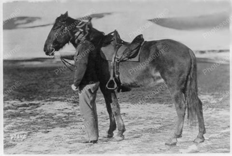 Comanche Sole Survivor Of Custer Massacre 1876 Vintage 8x10 Reprint Of Old Photo - Photoseeum