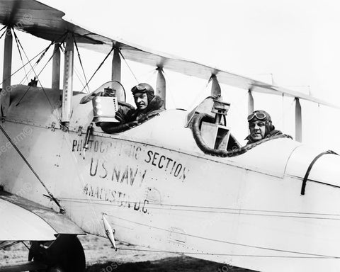 Airplane Photographic Section US Navy 1925 Vintage 8x10 Reprint Of Old Photo - Photoseeum