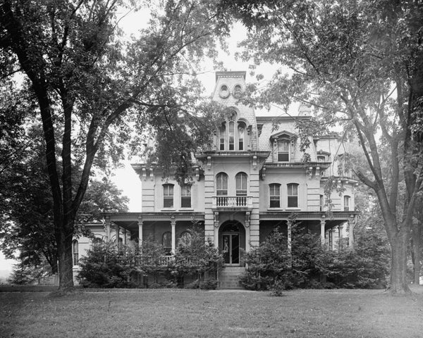 Beautiful Stately Home 8x10 Reprint Of Old Photo – Photoseeum