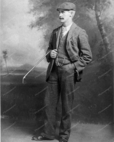 John Henry Taylor Golf Champion Vintage 8x10 Reprint Of Old Photo - Photoseeum