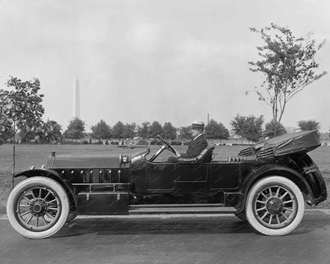 Marmon 7 Passenger Automobile 1914 Vintage 8x10 Reprint Of Old Photo - Photoseeum