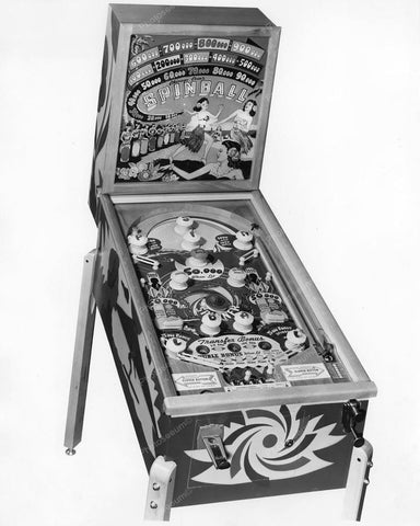 Chicago Coin Spinball Pinball Machine 1948 8x10 Reprint Of Old Photo - Photoseeum