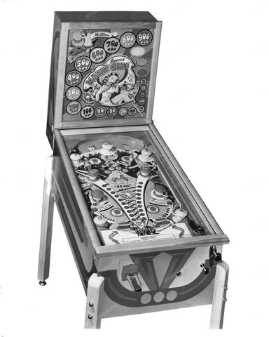Genco Mardi Gras Pinball Machine 1948 8x10 Reprint Of Old Photo - Photoseeum