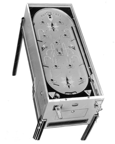 Put 'N' Take Payout Pinball Machine 1935 8x10 Reprint Of Old Photo - Photoseeum