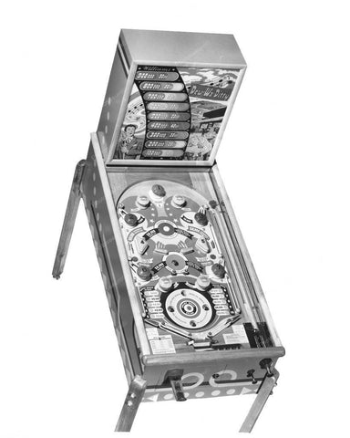 Williams Dew-Wa-Ditty Pinball Machine 1948 8x10 Reprint Of Old Photo - Photoseeum