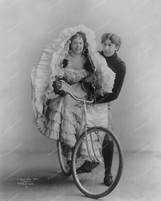 Bike Dress 1897 8x10 Reprint Of Old Photo - Photoseeum