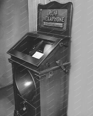 Regina Hexaphone Model 104 Phonograph1910 Vintage 8x10 Reprint Of Old Photo - Photoseeum