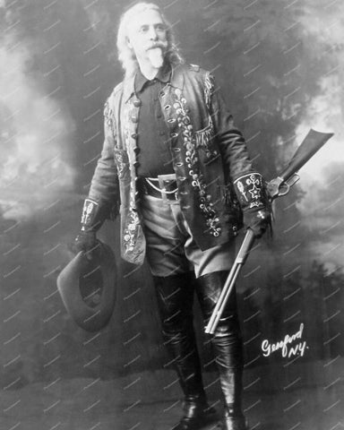 William Frederick Buffalo Bill Cody 1846-1917 Vintage 8x10 Reprint Of Old Photo - Photoseeum