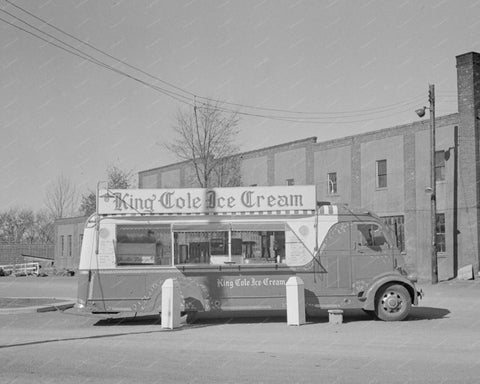 King Cole Ice Cream Truck 8x10 Reprint Of Old Photo - Photoseeum