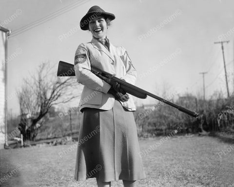 Womens National Skeet Shoot Association 1937 Vintage 8x10 Reprint Of Old Photo - Photoseeum