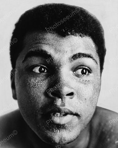 Muhammad Ali Cassius Clay Vintage 8x10 Reprint Of Old Photo - Photoseeum
