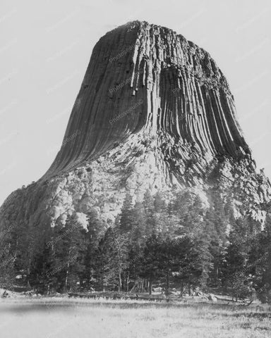 The Devils Tower 1910s Old 8x10 Reprint Of Photo - Photoseeum