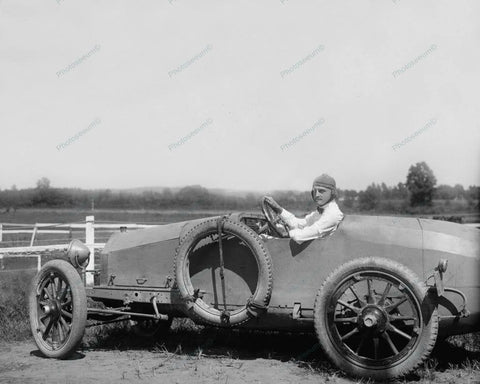 Racing Auto Car Antique 1915 8x10 Reprint Of Old Photo - Photoseeum