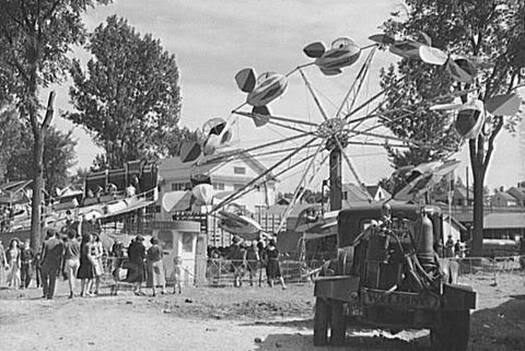 Vermont State Fair Scene 1940s 4x6 Reprint Of Old Photo - Photoseeum