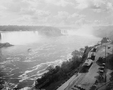 Niagara Gorge Railroad 1905 Vintage 8x10 Reprint Of Old Photo - Photoseeum