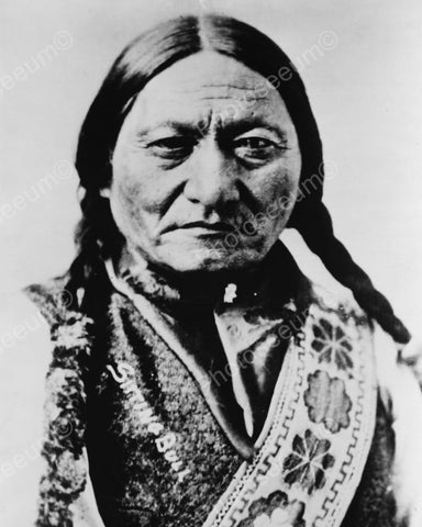Native Indian Sitting Bull 1880s 8x10 Reprint Of Old Photo - Photoseeum