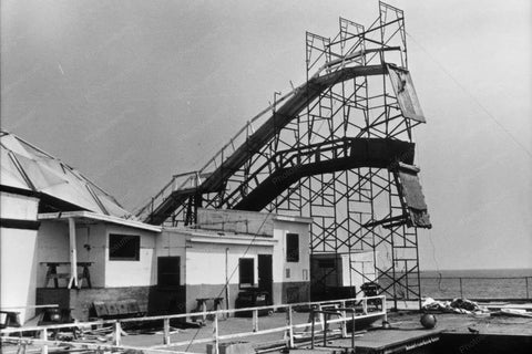Diving Horse Platform at Steel Pier 4x6 Reprint Of Old Photo - Photoseeum