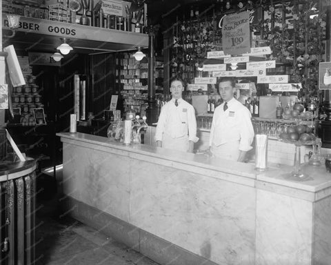 Peoples Drug Store Soda Fountain 8x10 Reprint Of Old Photo - Photoseeum