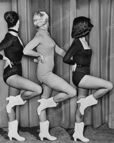Girls Dancing With Go Go Boots 1955 Vintage 8x10 Reprint Of Old Photo - Photoseeum