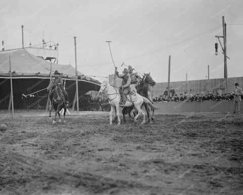 Wild West Polo Game Coney Island 8x10 Reprint Of Old Photo - Photoseeum