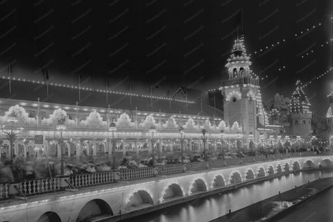 Coney Island Luna Park At Night NY 1906 4x6 Reprint Of Old Photo - Photoseeum