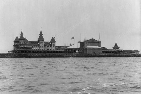 Coney Island Manhattan Beach Hotel 1900s 4x6 Reprint Of Old Photo - Photoseeum