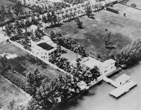 Aerial Al Capones Florida Property 8x10 Reprint Of Old Photo - Photoseeum
