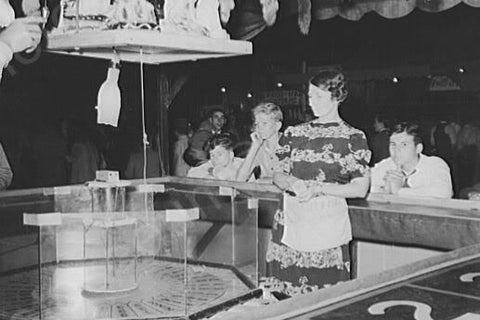 Louisiana Gambling game "Mouse Run" 1930s 4x6 Reprint Of Old Photo - Photoseeum