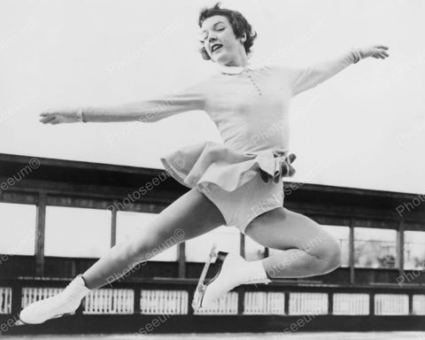 Tenley Albright Figure Skater1954 Vintage 8x10 Reprint Of Old Photo - Photoseeum